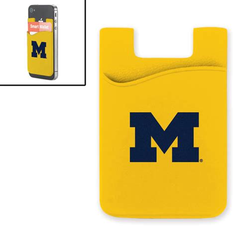 MCM University of Michigan Yellow Smart Wallet Mobile Card 